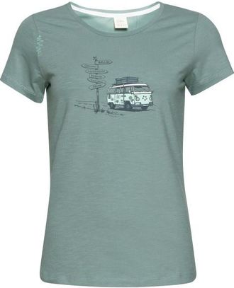 Chillaz Gandia Road To The Crag T-Shirt f&uuml;r Damen | t&uuml;rkis