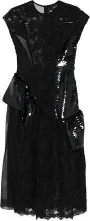 Simone Rocha Cap-sleeve Midi Dress