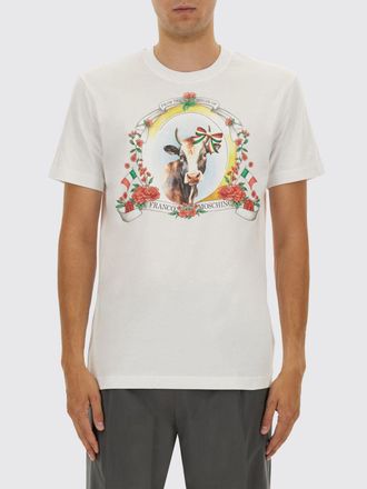 Moschino T-shirt in cotone stampata Moschino Couture