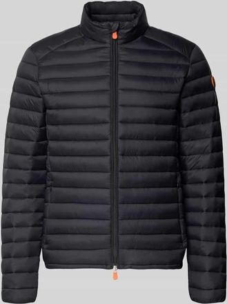 Save The Duck Steppjacke mit Zweiwegerei&szlig;verschluss Modell Alexander in Black, Gr&ouml;&szlig;e XXXL