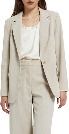 ottod'Ame One-Button Jacket in Beige at Nordstrom, Size 42