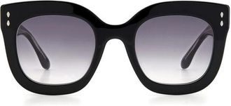 Isabel Marant Zonnebril - Dames - Zonnebrillen - Zwart - 52 MM - Accessoires
