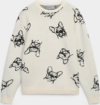 Djab Mens Jacquard pattern sweater