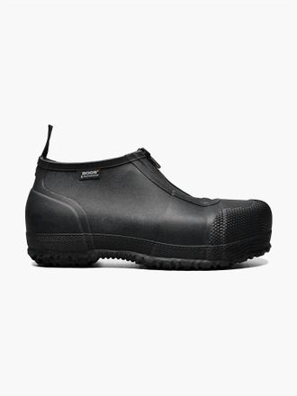 Bogs Mens Overshoe Zip Composite Toe Overshoes In Black