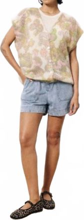 FRNCH Pascalie Shorts In Light Blue