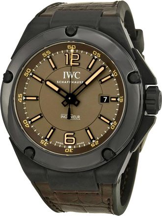 IWC Pre-owned IWC Ingenieur Brown Dial Mens Watch IW322504