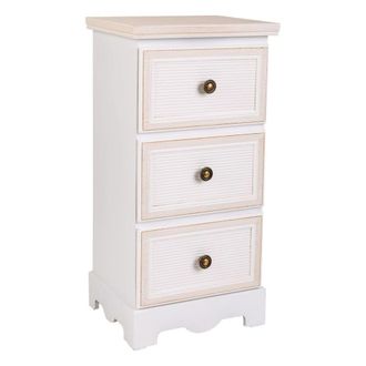 Wanderlust Deco Cajonera blanca 31x26x60h cm