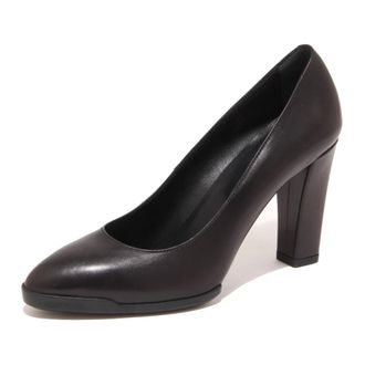 Tod's Tods, Pumps, female, Black, Size: 10 US Black Leather High Heel Pumps