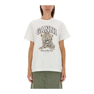Ganni Donna, Top, Bianco, XS, new