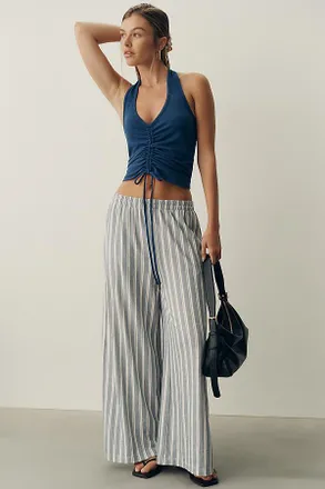 Z Supply Scout Striped Wide-Leg Pants