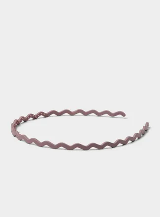 Simons Womens Zigzag slim headband