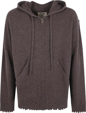Uma Wang Cashmere Truien - Heren - Cashmere truien - Bruin - M - Truien & Vesten