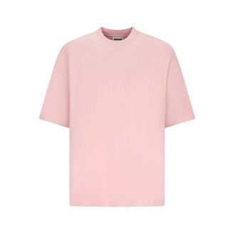 Darkpark T-Shirts, male, Pink, Size: XL Mick Short Sleeved Tee