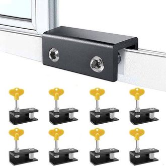 OEM 9x Cerradura Ventana, Cerradura Ventana Corredera Cerradura Ventana, Cerradura Cerradura, Mant&eacute;n Tu Seguro, Cerradura Ajustable, Tornillo: 1,2 Cm