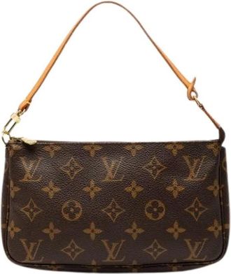 Louis Vuitton Pre-owned Mini Bags, female, Brown, Size: ONE SIZE Pre-owned Pochette Accessoires