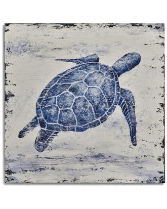 Bassett Mirror Company Sea Turtle Canvas Art