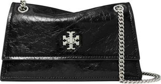 Tory Burch Kira Turnlock Mini Convertible Shoulder Bag in Black at Nordstrom