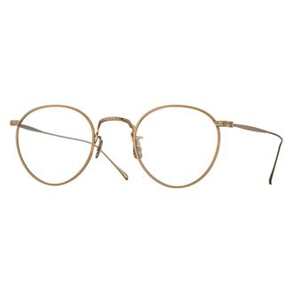 Eyevan 7285 Eyevan - 717D Rond Montuur - unisex - Accessoires - Beige - Maat: 46 MM