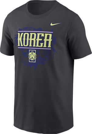 Nike Korea Nike Mens Soccer T-Shirt in Grey | M11332P121KRFA-ANT