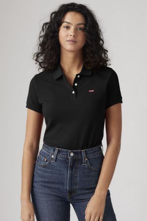 Levi's Polo Slim - Mujer - 2XS - Negro / Caviar