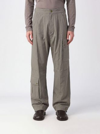 Vivienne Westwood Wide-Leg Cotton Cargo Trousers with Embroidered Orb Logo
