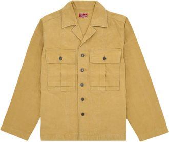 Fortela Richard Japan Cotton Overshirt in Sand at Nordstrom, Size X-Large