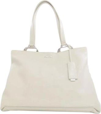 Miu Miu Pre-owned Tote Bags, female, White, Size: ONE SIZE Pre-owned Tote bag