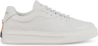 Barracuda Witte Phoenix Slip-On Sneakers - Heren - Sneakers - Wit - 43 EU - Leer - Schoenen