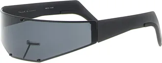 Rick Owens Mens Black Stainless Steel Sunglasses