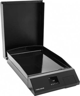 Forge Adour Plancha El&eacute;ctrica 2500w Placa De Hierro Fundido Esmaltado 33x40,1cm - Cooking Forge Adour