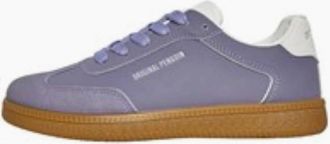 Original Penguin Womens Salsa Round Toe Flat Heel Court Shoes - Purple - Size: 8