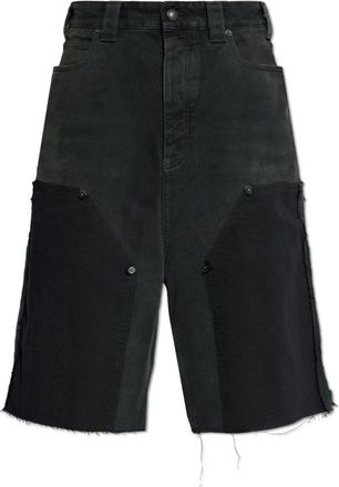 Balenciaga Hombre, Pantalones cortos, Negro, Talla: S