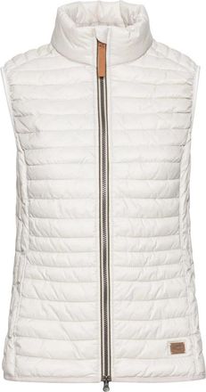 Camel Active Gerecyclede Polyamide Vest - Dames - Bodywarmers - Wit - L - Jassen