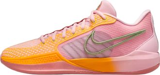 Nike Nike Unisex Adult Sabrina 1 Basketball Shoes, Med Soft Pink/Oil Green, 10.5 UK