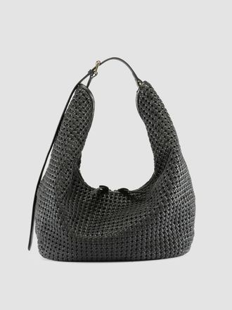 Officine Creative Vicky 002 Hand-Woven Shoulder Bag in Black at Nordstrom