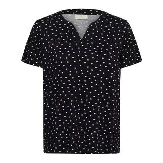 Kaffe Camisetas - Tops - Mujer - Negro - XL