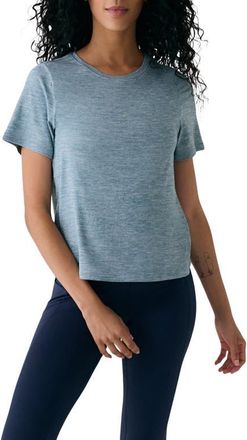 Lole Vital Short Sleeve T-Shirt in Seagreen Heather at Nordstrom, Size Medium