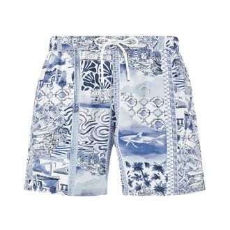 Paul & Shark Paul & Shark, Beachwear, male, Multicolor, Size: 2XL Swim Shorts