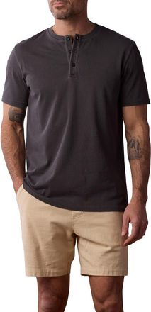 The Normal Brand Henley T-Shirt in Shadow at Nordstrom, Size Xx-Large R