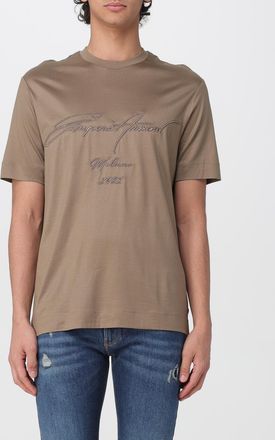 Emporio Armani T-shirt con logo ricamato Emporio Armani