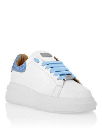 Philipp Plein Low Top Sneakers Monogram Strass