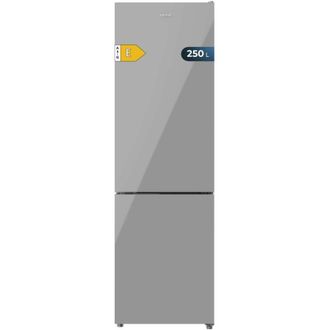 Cecotec Cecotec Frigor&iacute;fico Combi Bolero Coolmarket Combi 250 Grey Glass E. Clase Energ&eacute;tica E Frigor&iacute;fico Combi Cristal Gris 180x55cm, 250l, No Frost, Multi 