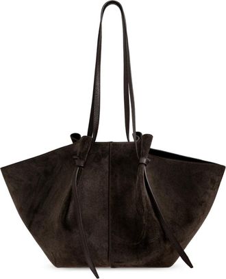 Yuzefi Grote Mochi Shopper Tas - Dames - Shoppers - Bruin - ONE Size - Leer - Tassen