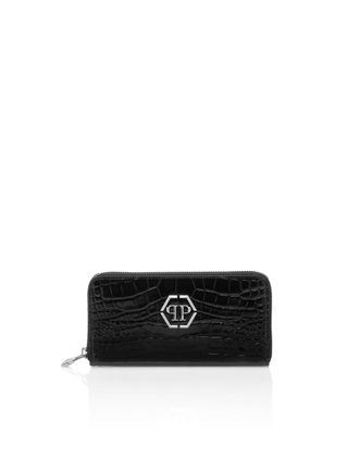 Philipp Plein Portemonnee Met Middenrits