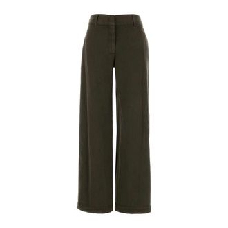 Pantaloni Torino Wide Trousers, female, Brown, Size: XS Nicole Palazzo Pant