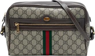 Gucci Pre-owned Cross Body Bags, female, Brown, Size: ONE SIZE Pre-owned Crossbody Bag