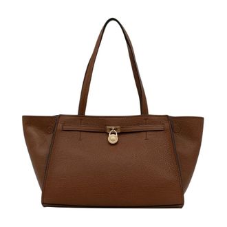 Michael Kors Borsa Tote Grande Hamilton Moderne in Pelle - - Bags - Donna - Marrone - ONE SIZE