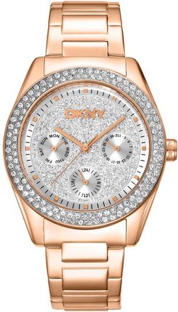 DKNY Fashion Silver-tone Dial Ladies Watch DK1L078M0035