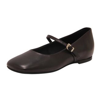 Poesie Veneziane Pbal11M Ballerina Maryjane - Dames - Schoenen - Zwart - Maat: 36 EU Leer