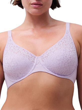 Chantelle Womens Easy Feel Norah Covering Moulded Bra - Purple polyamide - Size 38FF